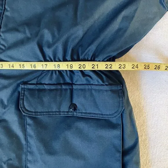 RARE Vtg Swingster Supersweet Feeds Jacket Puffer XXL Blue Winter Farm Ski Y2K - Picture 8 of 16